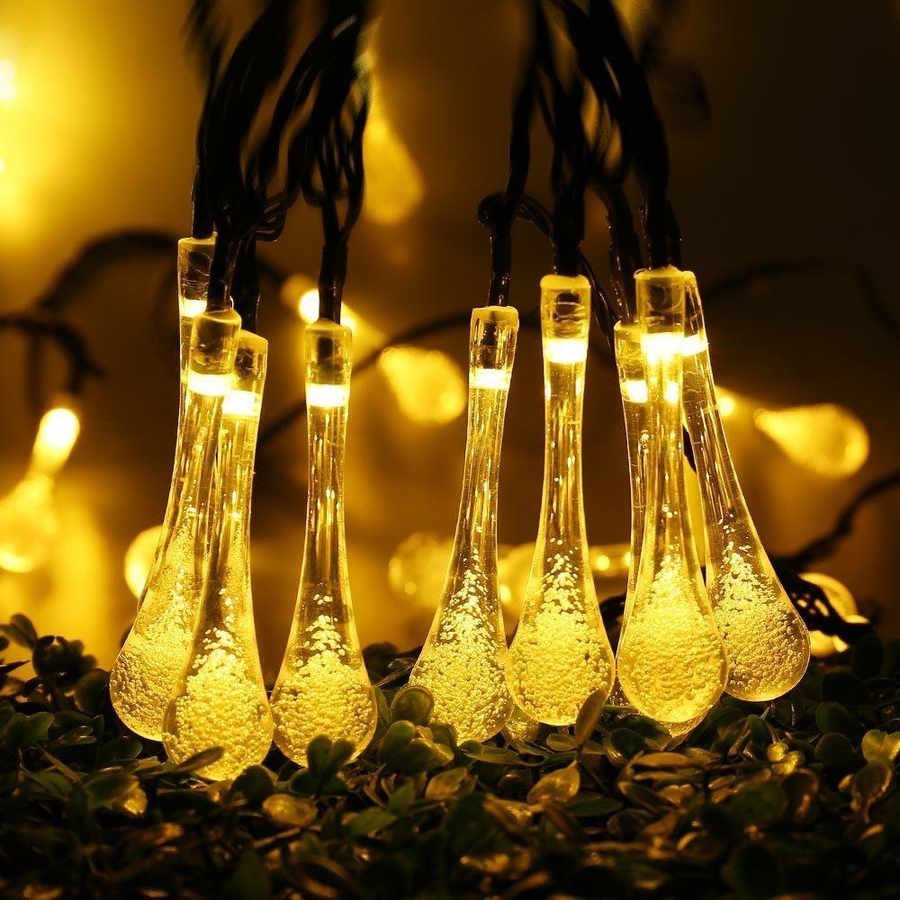 Water drop decoration light