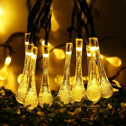Water drop decoration light