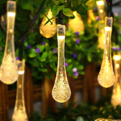 Water drop decoration light