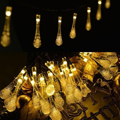 Water drop decoration light