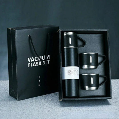 Vacuum Flask Stainless Steel Thermos Cups Set (500ML)