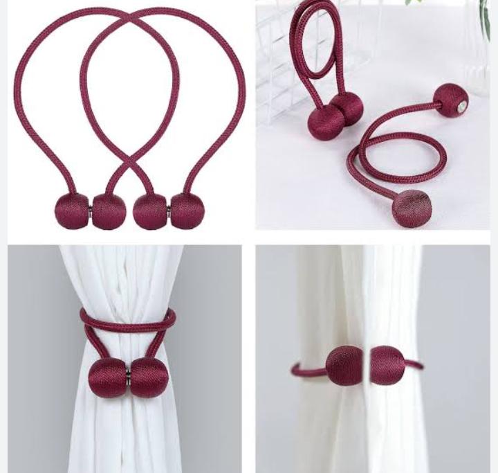 Magnetic Curtain Clip Holder (2Pcs)