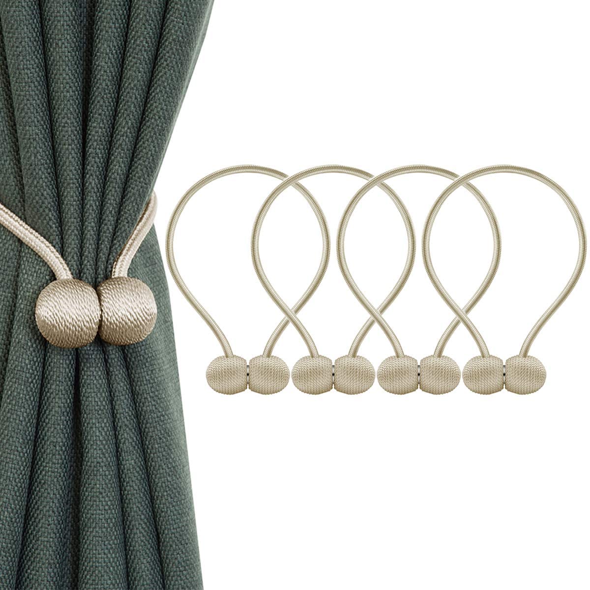 Magnetic Curtain Clip Holder (2Pcs)