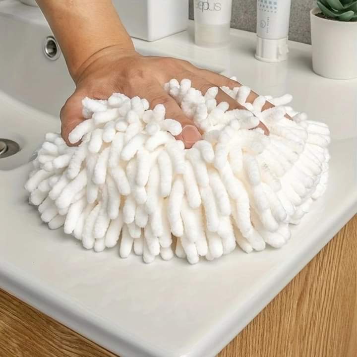 Microfibre Round Hand Towel