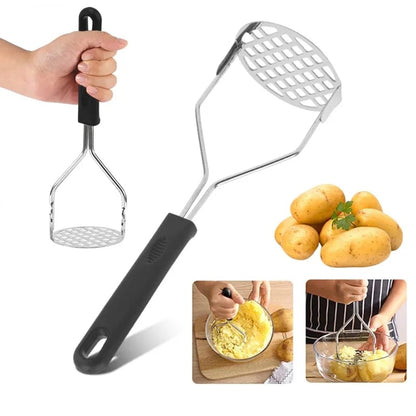 Manual potatoes and garlic masher