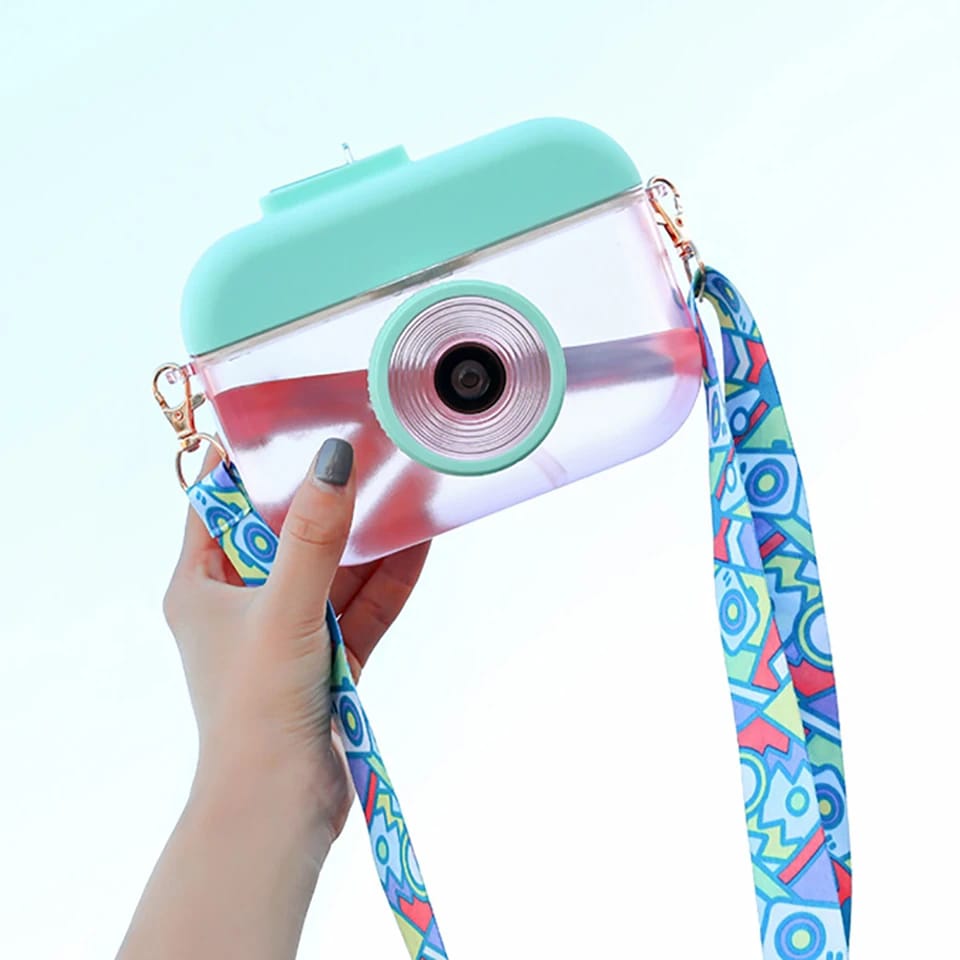 Camera Shape Watter Bottle 400ML Capacity