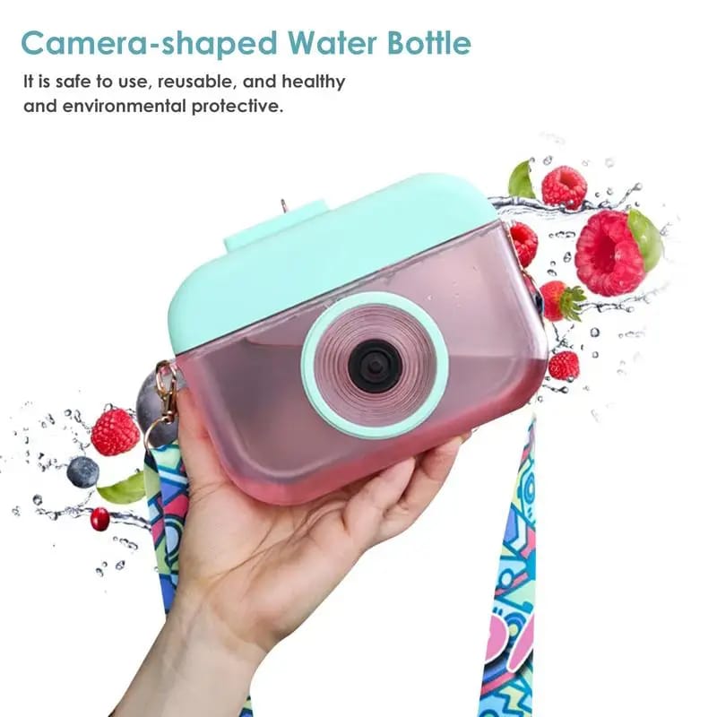 Camera Shape Watter Bottle 400ML Capacity