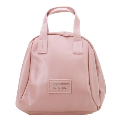 Large capacity round cosmetics pouch