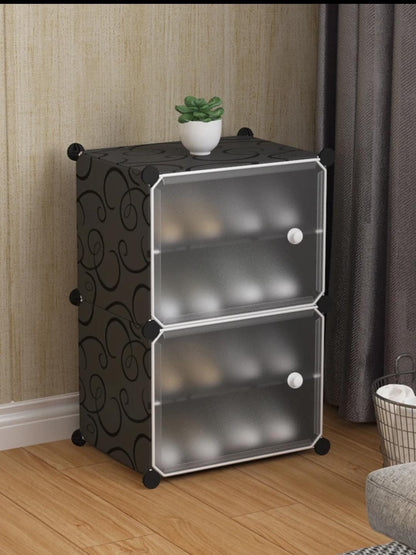 Attachable Cube Cabinets & Shoes Rack