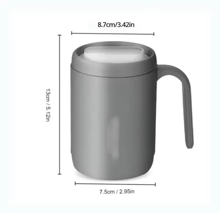 Stainless Steel Insulated Coffee Mug with Handle