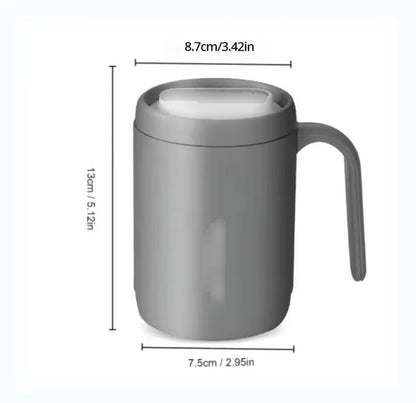 Stainless Steel Insulated Coffee Mug with Handle