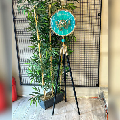 Imported Tripod stand gearing clock