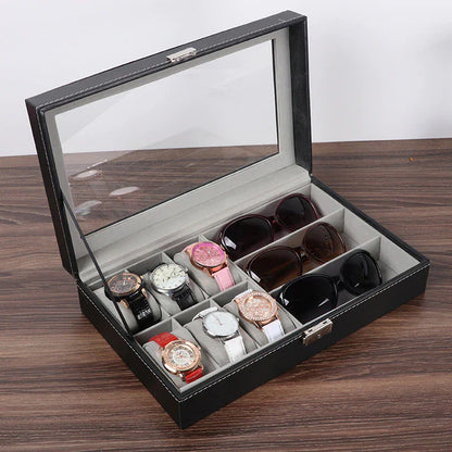 Watch and Jewellery organzier in best quality leather material.