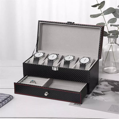 Watch and Jewellery organzier in best quality leather material.