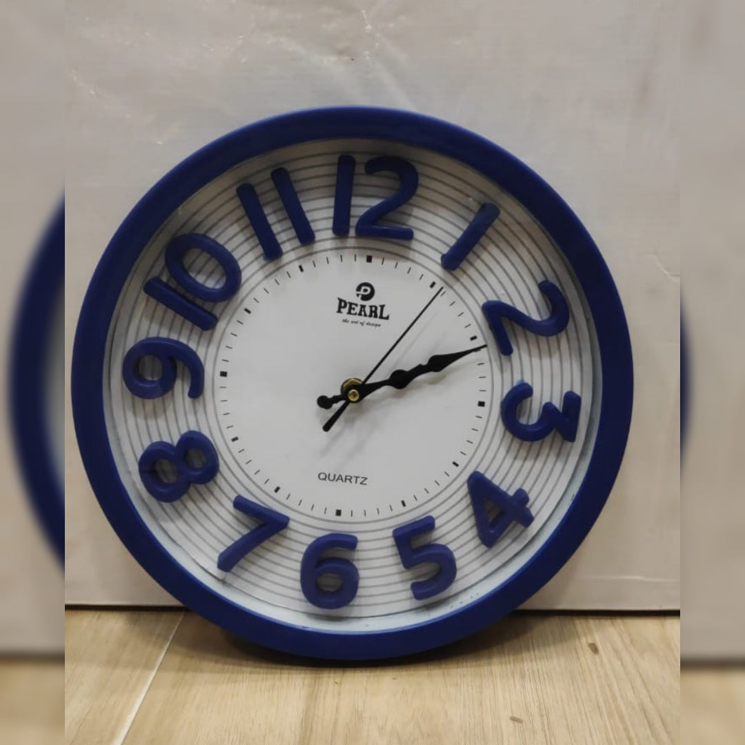 Plastic body high quality wall clock