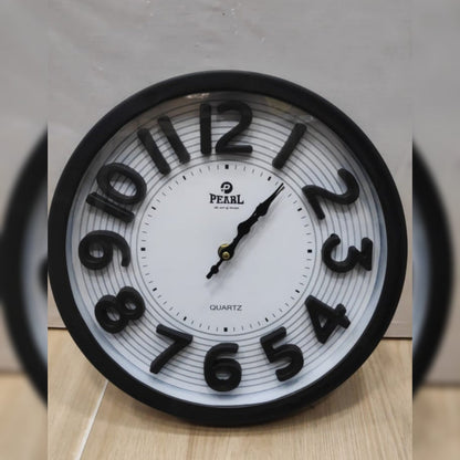 Plastic body high quality wall clock