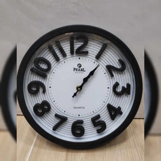 Plastic body high quality wall clock