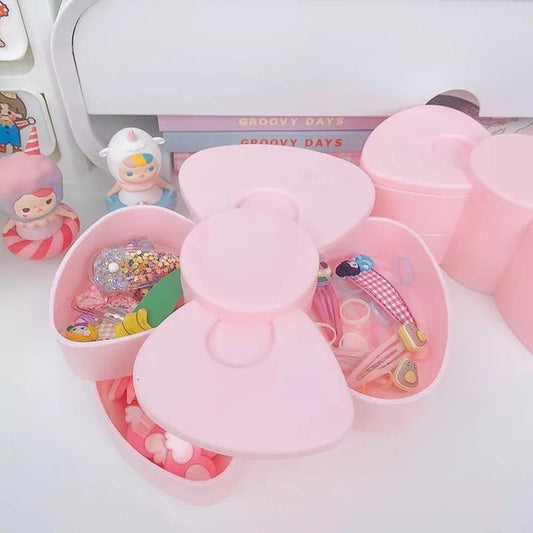 Bow shape storage box