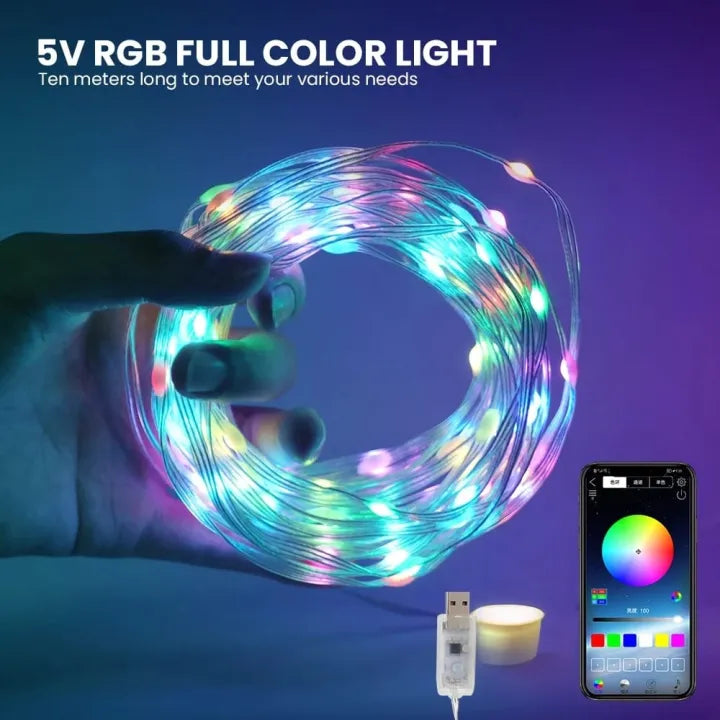 10 M led app operated light - Room decoration led string light