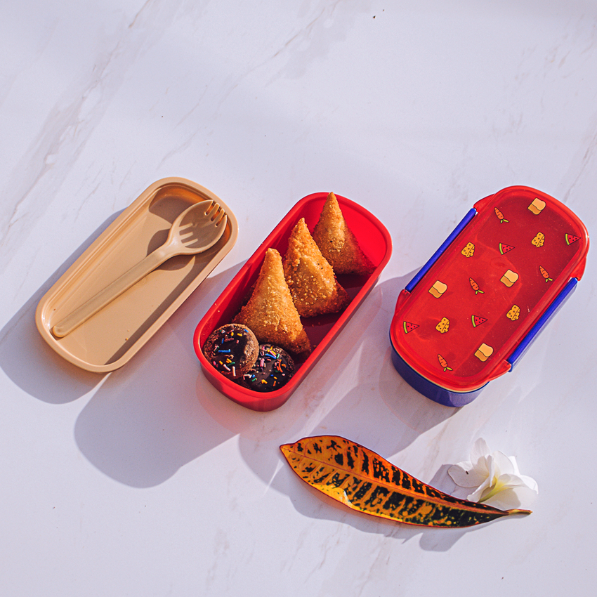 Bento Lunch Box M-1 - (600ml) Without Sticker