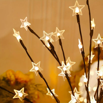 20 Led branch light - Cherry - Rose flower branch light