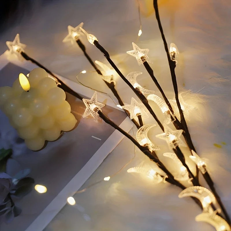 20 Led branch light - Cherry - Rose flower branch light