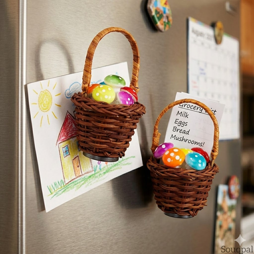 Strong Refrigerator Magnets – Multi-Purpose Fridge Magnets for Notes