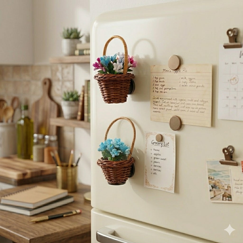 Strong Refrigerator Magnets – Multi-Purpose Fridge Magnets for Notes