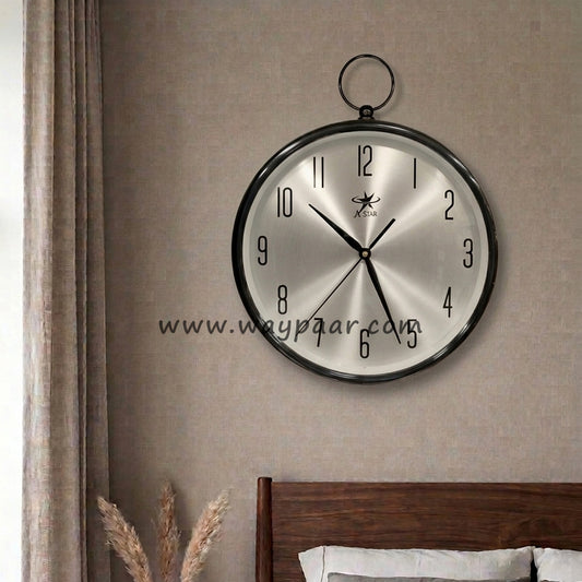 Premium 16-Inch Wall Clock with High-Quality Quartz Movement & Hanging Hooks