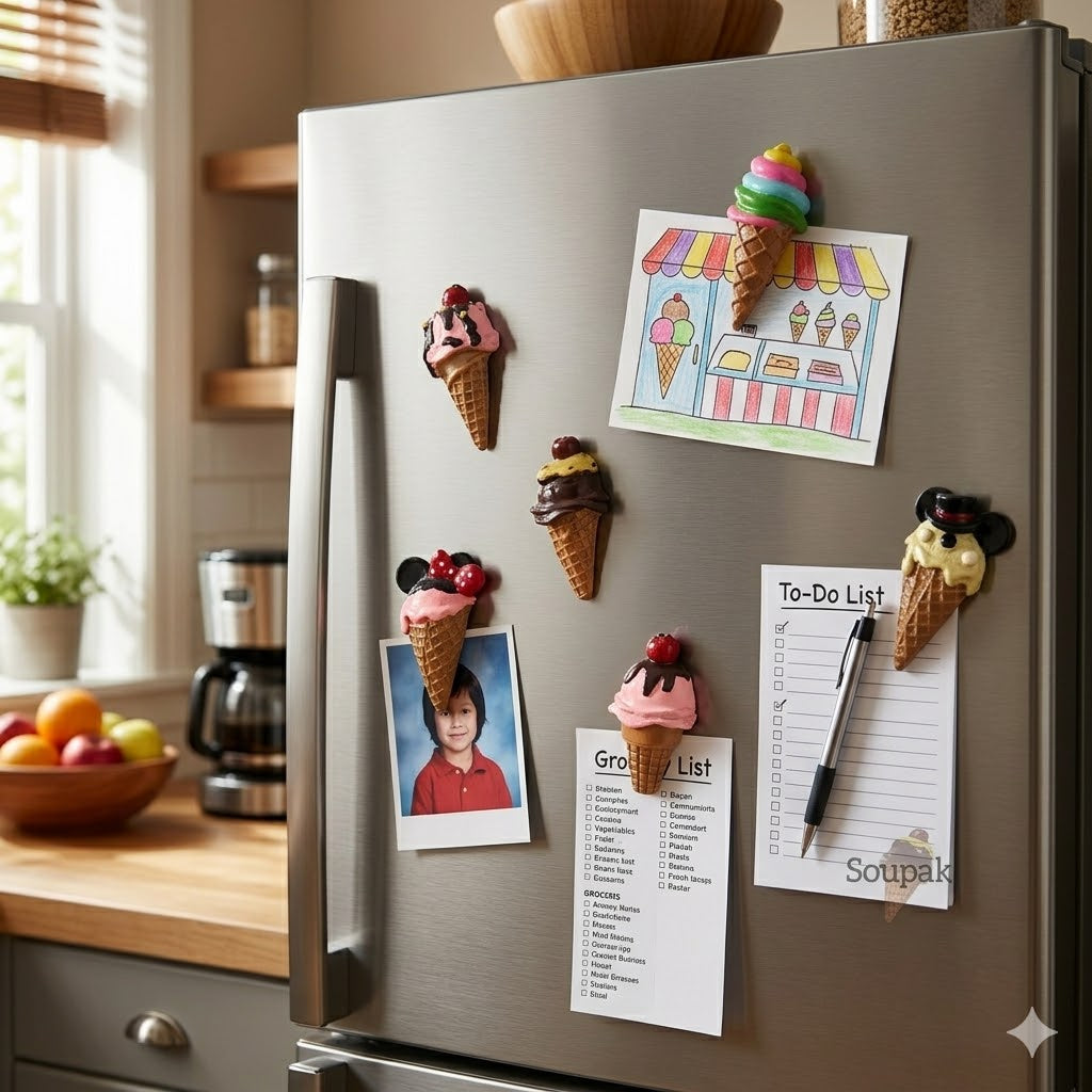Strong Refrigerator Magnets – Multi-Purpose Fridge Magnets for Notes