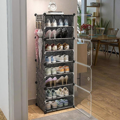 Attachable Cube Cabinets & Shoes Rack