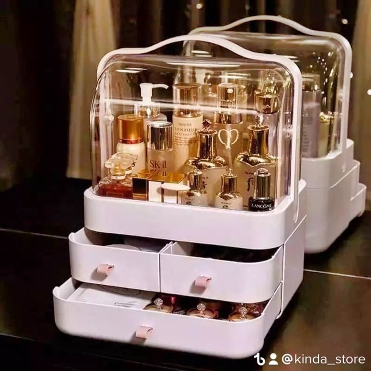 Cosmetic Organizer With Drawer