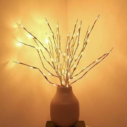 20 Led branch light - Cherry - Rose flower branch light