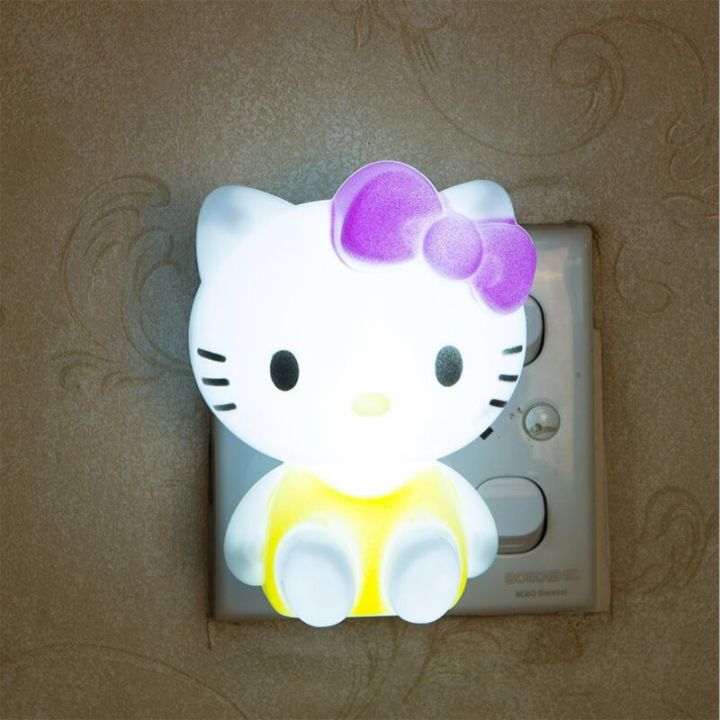 Hello Kitty Electric Night Lamp – Cute LED Bedside Light for Kids Room & Nursery