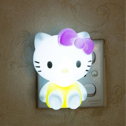 Hello Kitty Electric Night Lamp – Cute LED Bedside Light for Kids Room & Nursery