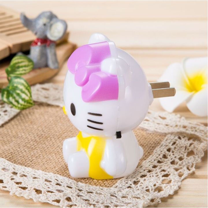 Hello Kitty Electric Night Lamp – Cute LED Bedside Light for Kids Room & Nursery