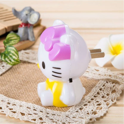 Hello Kitty Electric Night Lamp – Cute LED Bedside Light for Kids Room & Nursery