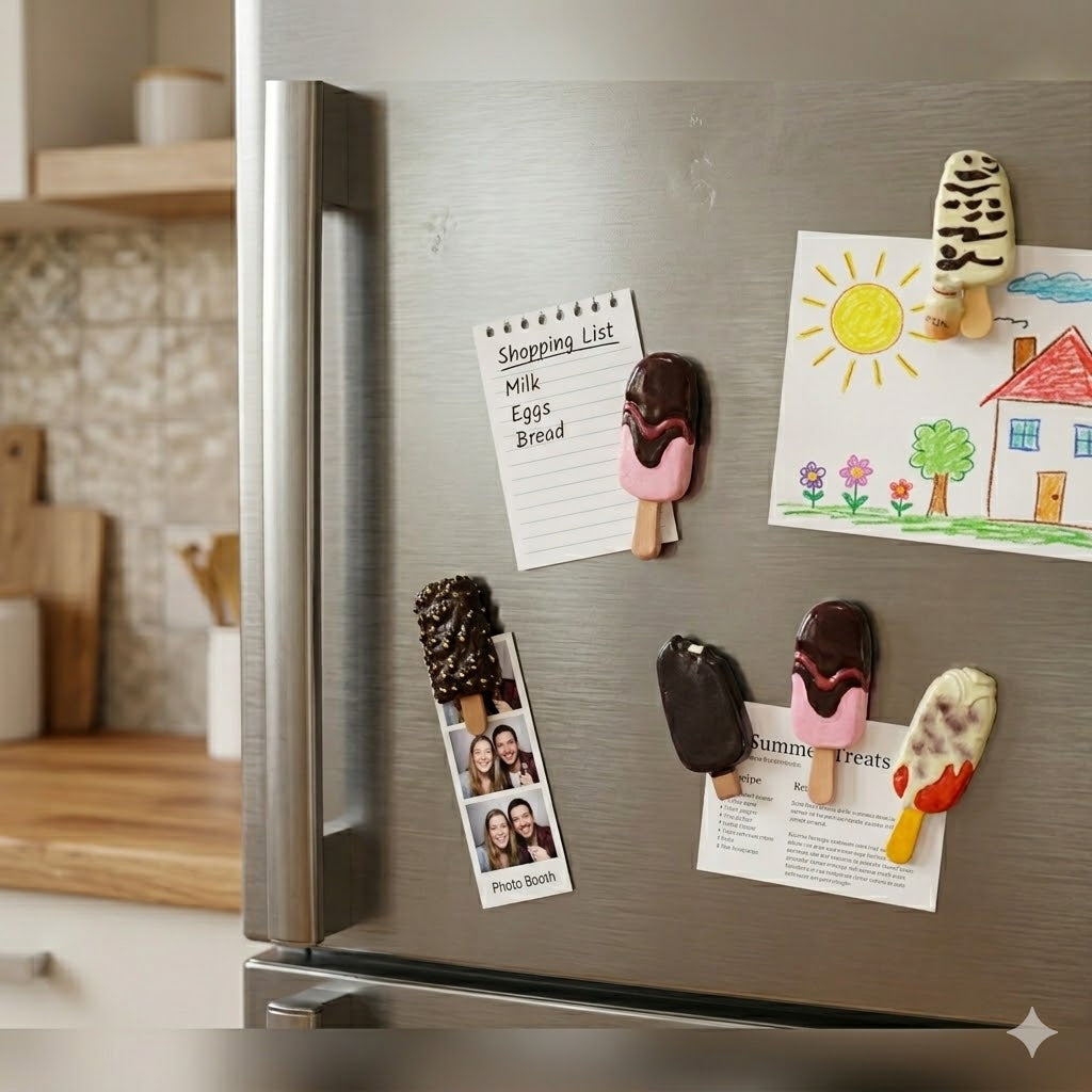 Strong Refrigerator Magnets – Multi-Purpose Fridge Magnets for Notes