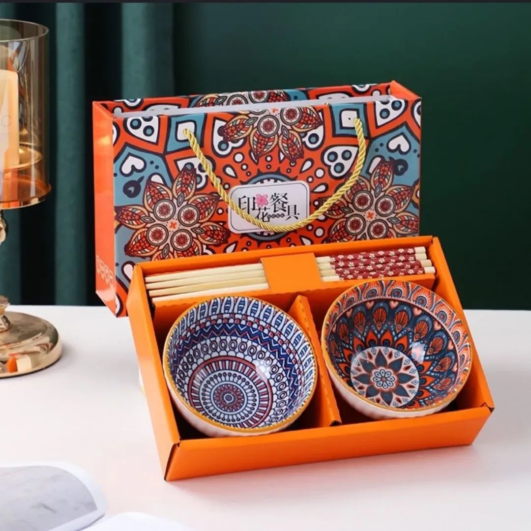 Porcelain Bowl Set (Box Packing)