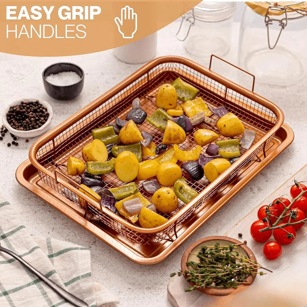 Copper Crisper Tray