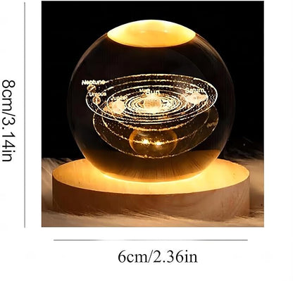 Crystal Rotating Ball Lights