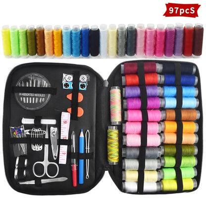 Multi function sewing kit bag DIY sewing tool box 98 piece tool kit with premium Quality box