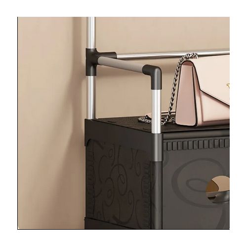 Dust-Proof Stylish Multifunctional Coat & Shoe Rack