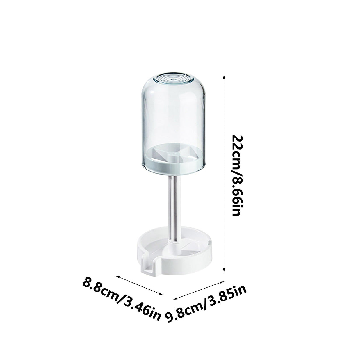 Portable Toothbrush Holder With Mouthwash Cup