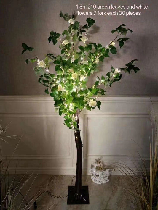 Flower led tree lamp - Natural look led tree with beautiful waterproof leds