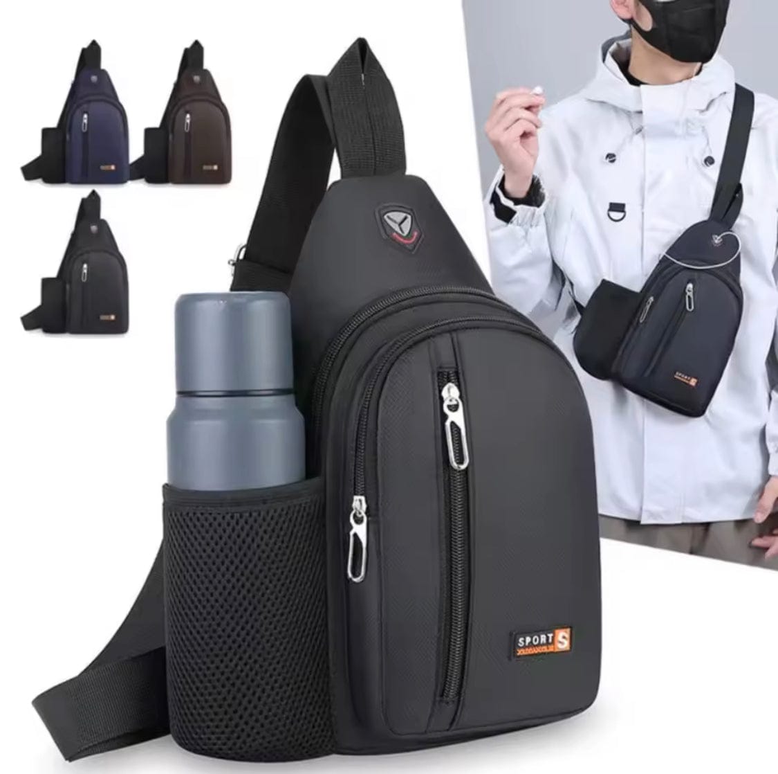 Travel Crossbody Lightweight Shoulder Bag