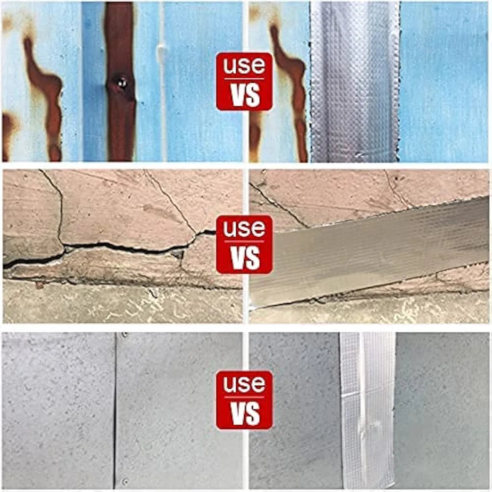 Aluminum Foil Butyl Rubber Tape (Water And Leakproof)