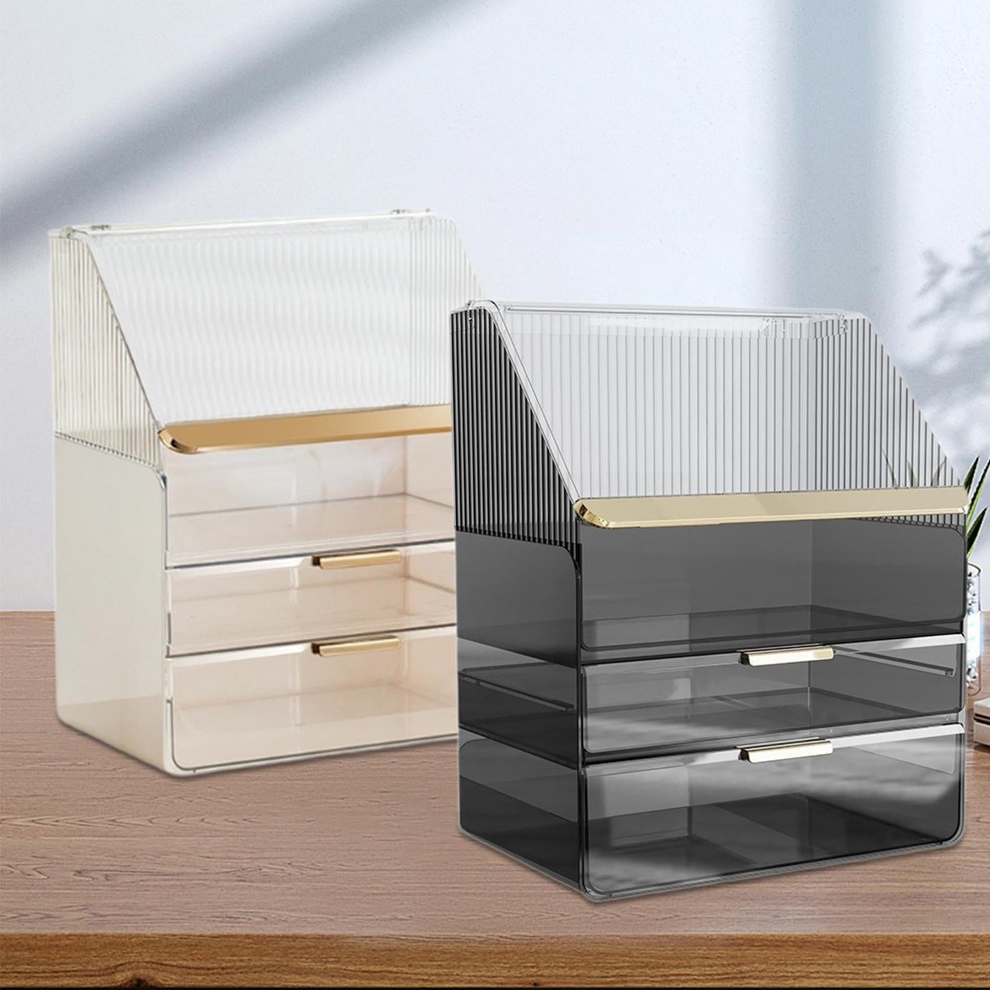 Dustproof Large Capacity Cosmetics Storage Organizer