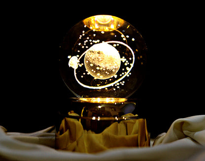 Crystal Rotating Ball Lights