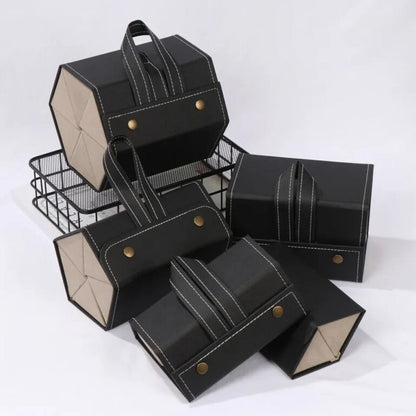 Sunglasses Organizer 4 Slots Travel Glasses Case